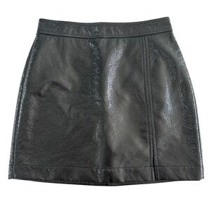 Wilfred Black Mini Skirt